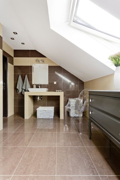 Attic Bathroom Installation in Columbia